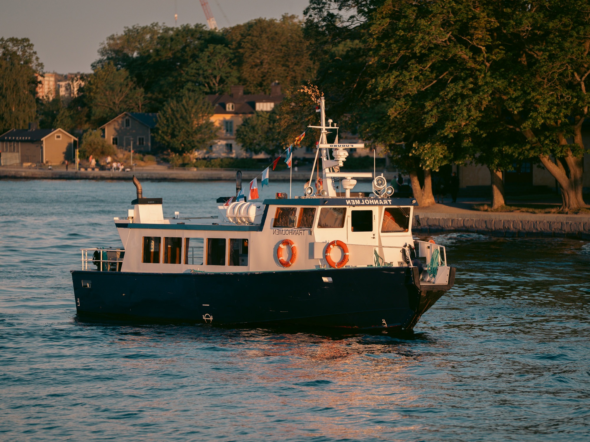 stockholm watertaxi Tranholmen- 48/61 gäster
