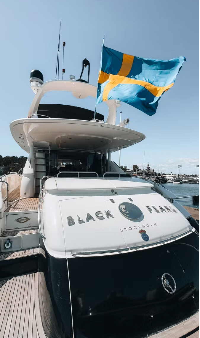 stockholm watertaxi black pearl - 40 gäster